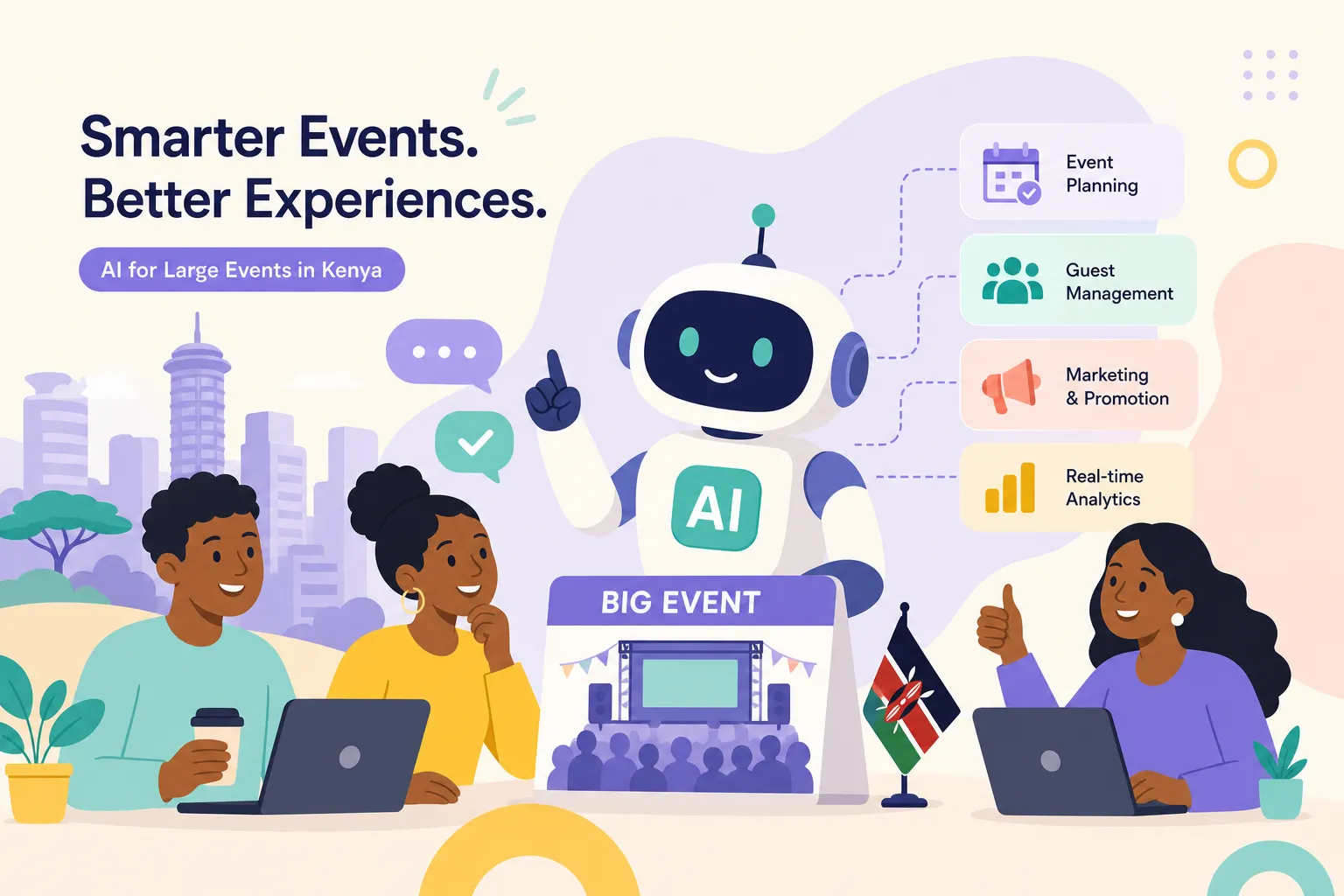 What an AI bot can do for your next large event in Kenya