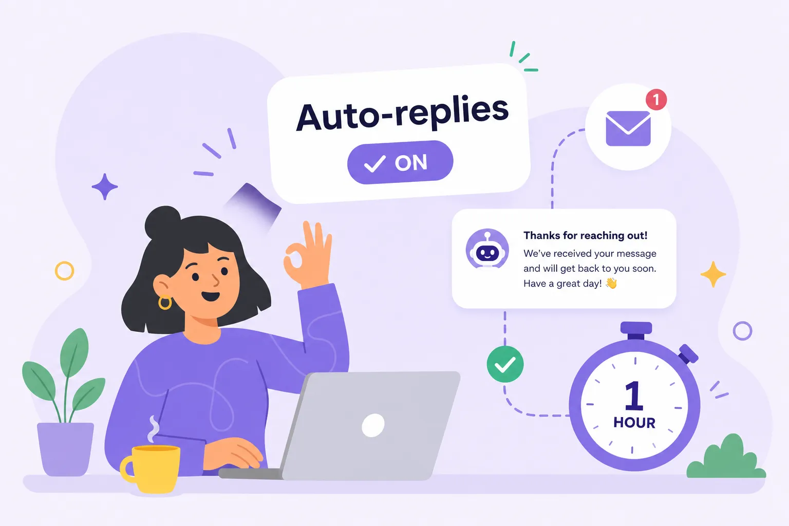 No-code auto-replies: set up automated responses in an hour