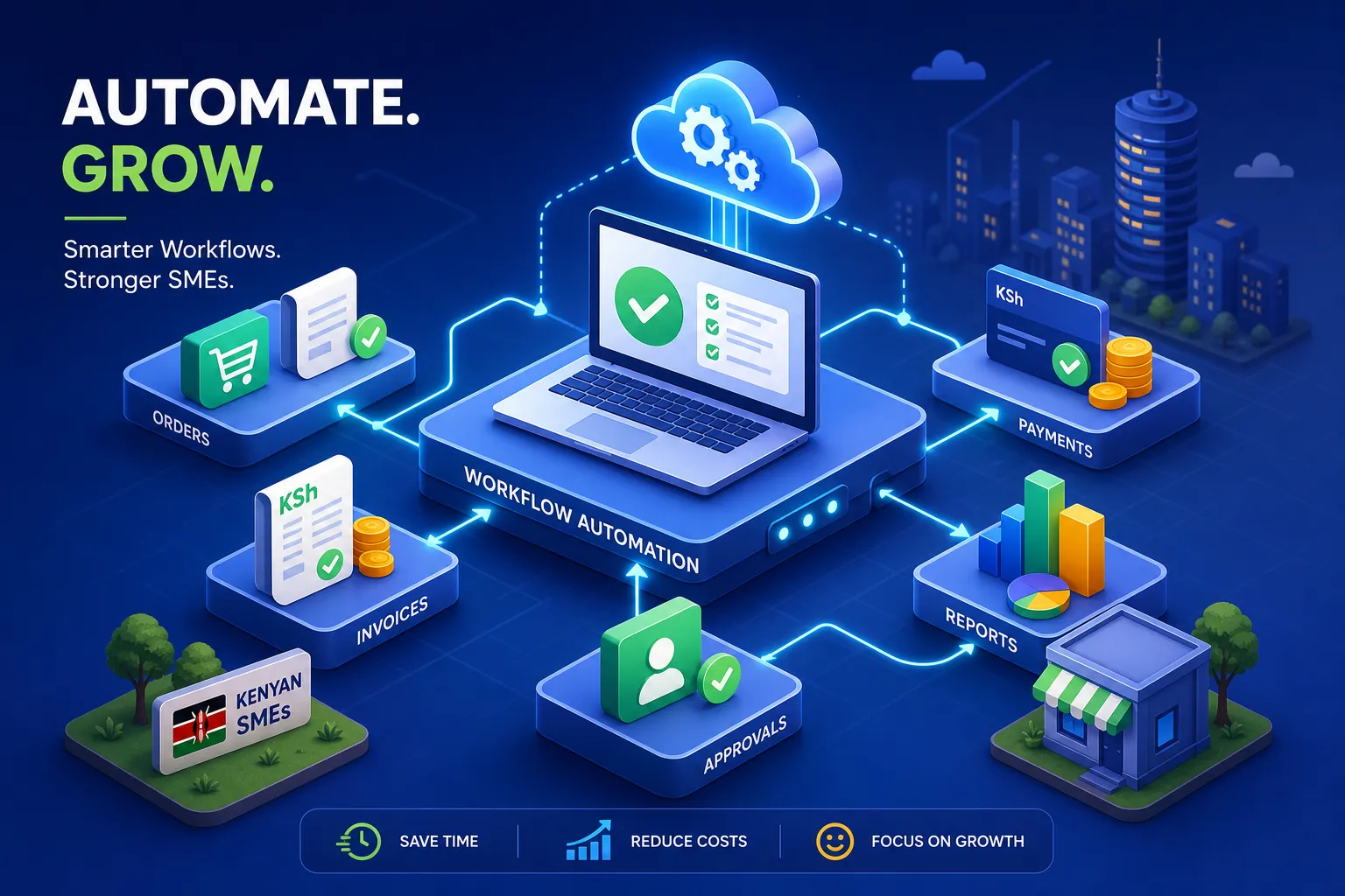 Workflow Automation in Kenya: Quick Wins for Local SMEs