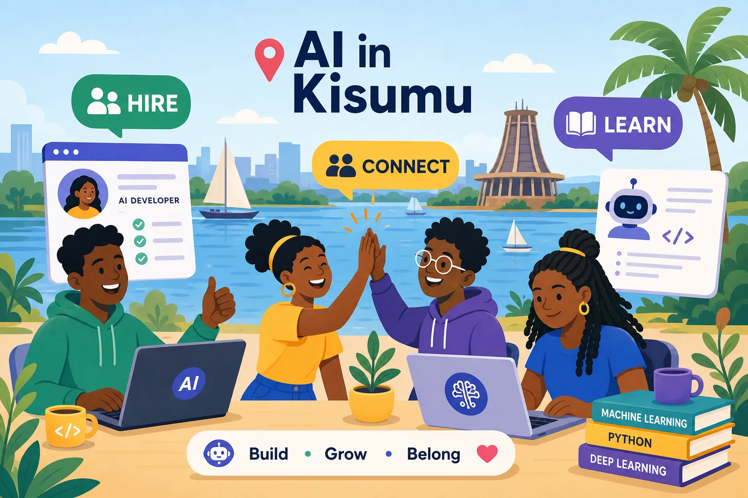 AI developer in Kisumu: hire, learn and connect in 2026