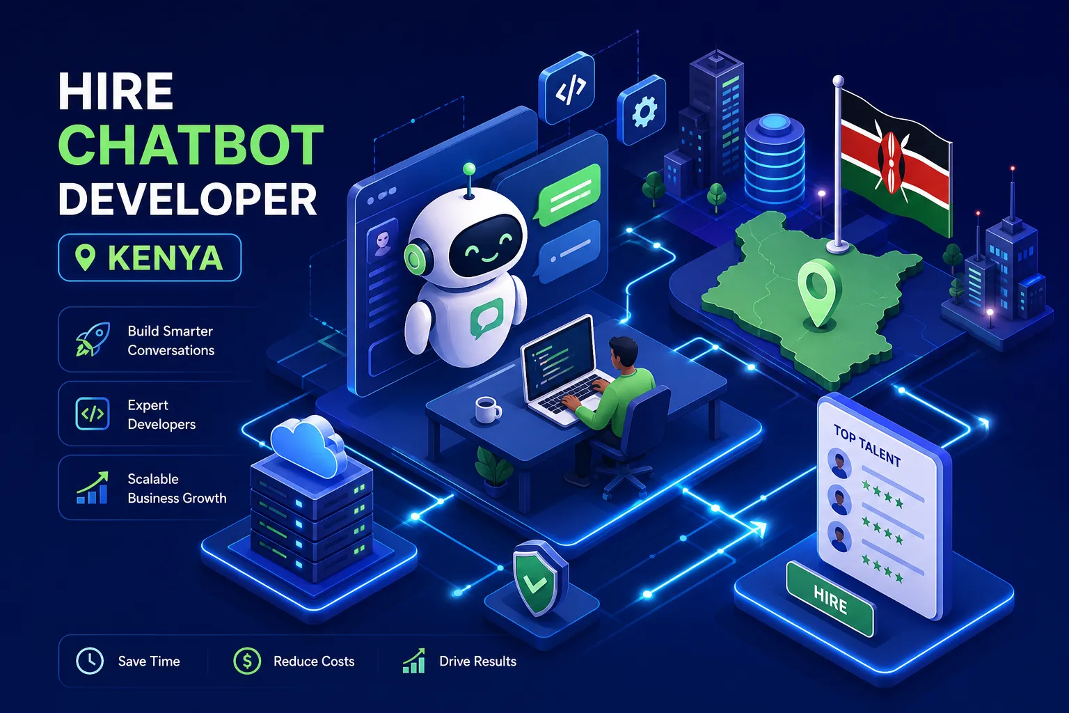 Hire a chatbot developer in Kenya: the 2026 buyer's guide