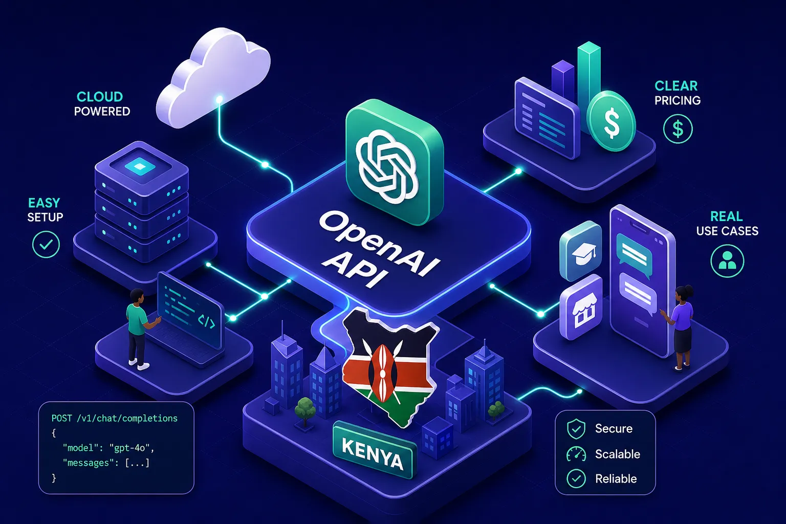 OpenAI API in Kenya: setup, costs, and real use cases